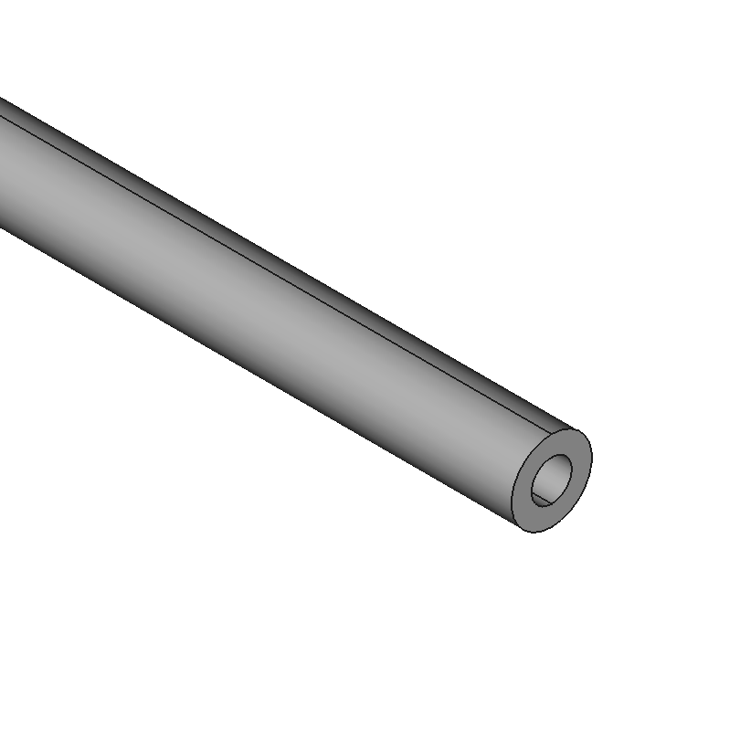 Abrasion-Resistant Hard Plastic Tubing for Chemicals