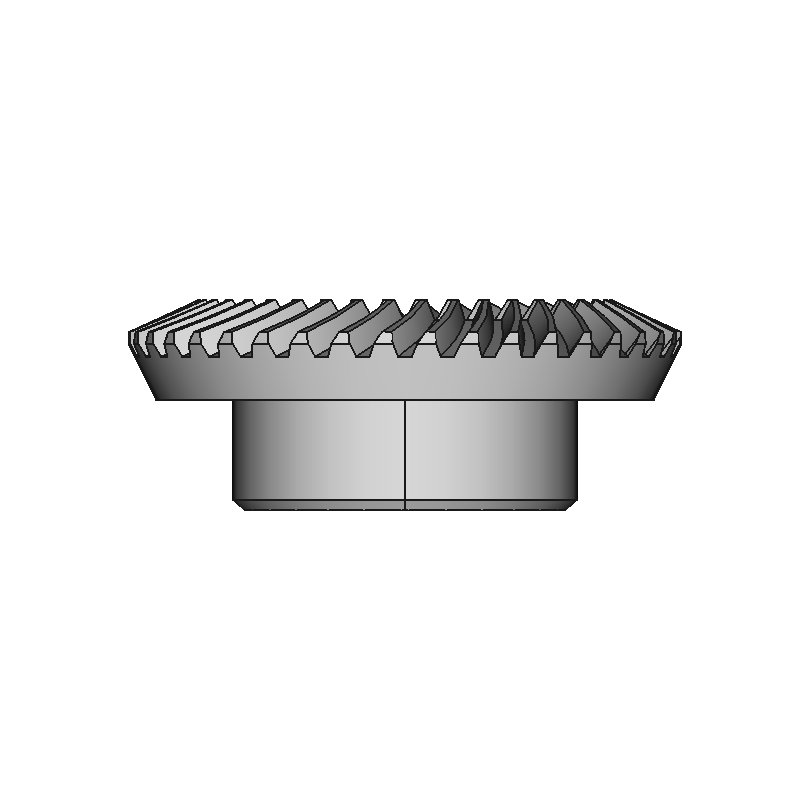 High-Power Metal Bevel Gears