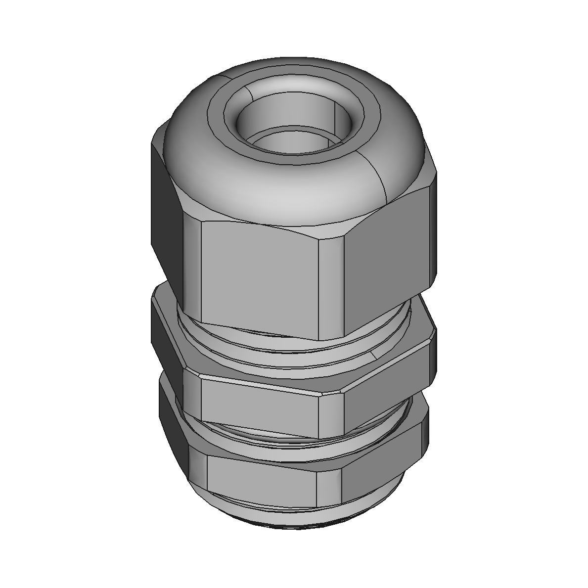 High-Temperature Plastic Submersible Cord Grips