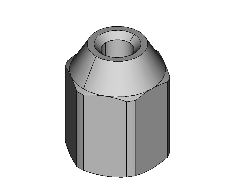 Nuts for Compression Fittings for Copper Tubing