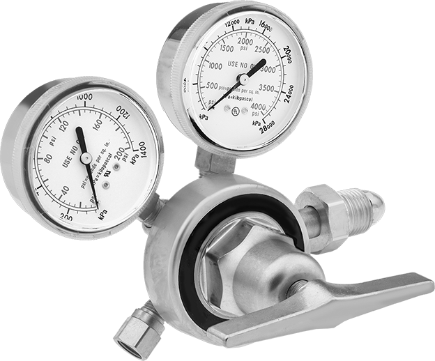 Tank-Mount Pressure-Regulating Valves for Air and Inert Gas