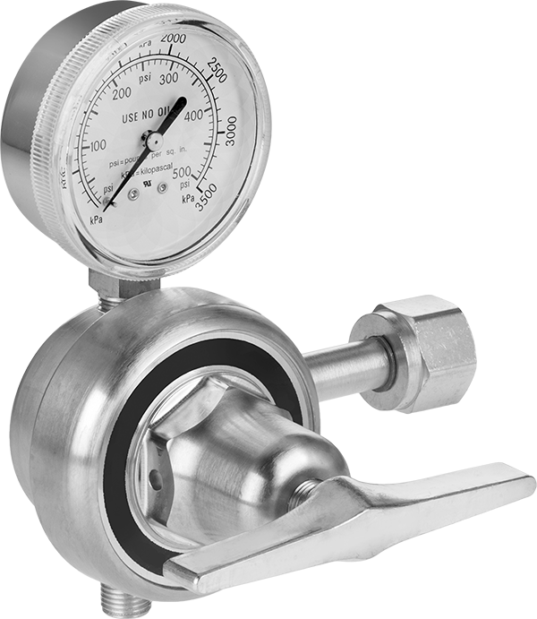 Tank-Mount Pressure-Regulating Valves for Cryogenic Cylinders