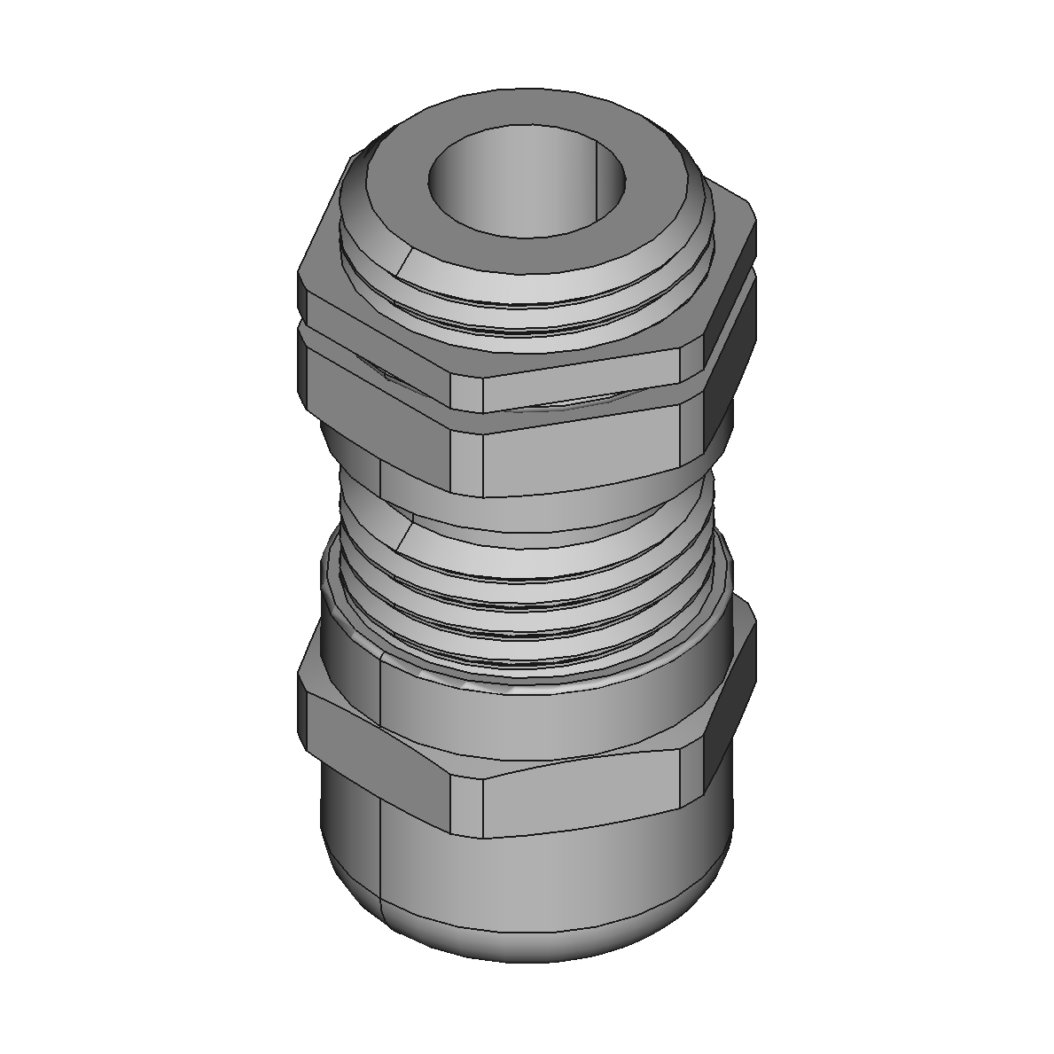 Vented Brass Submersible Cord Grips