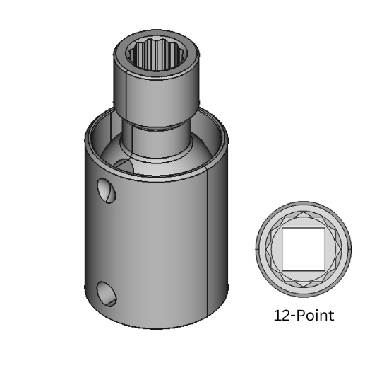12-Point Flex Impact Sockets