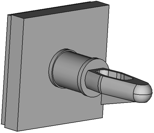 Adhesive-Back Snap-In Supports