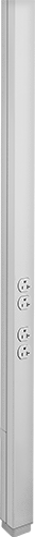 Ceiling-Mount Outlet Poles
