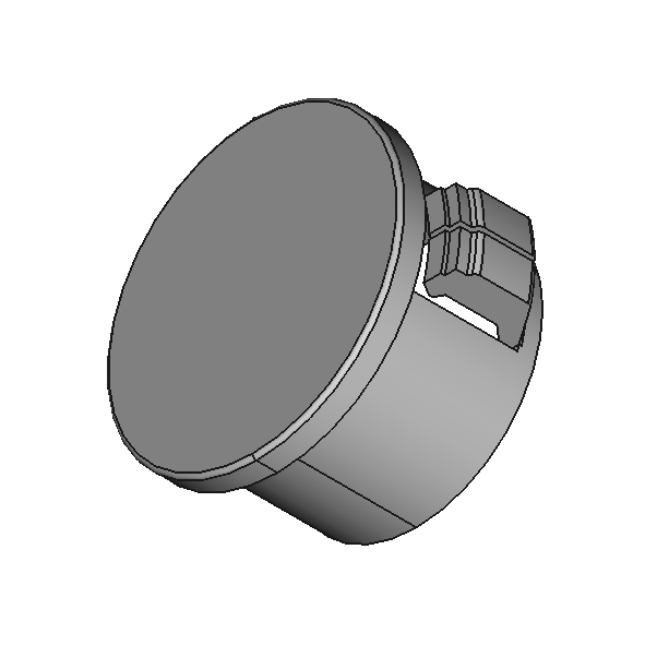 Clear Locking Panel Plugs
