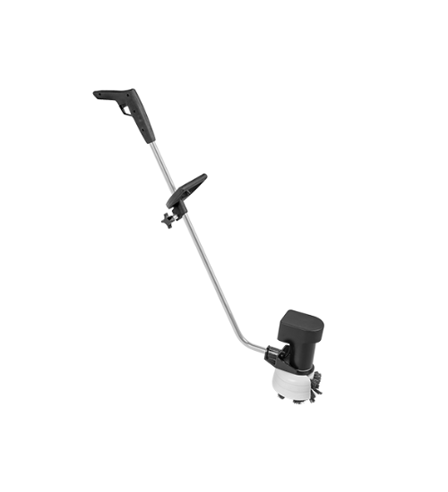 Compact Swing-Style Floor Buffer-Scrubbers