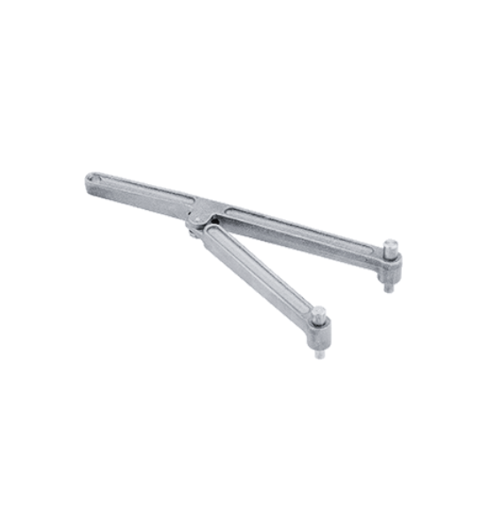 Dual-Size Adjustable Pin Spanner Wrenches for Holes on the Face