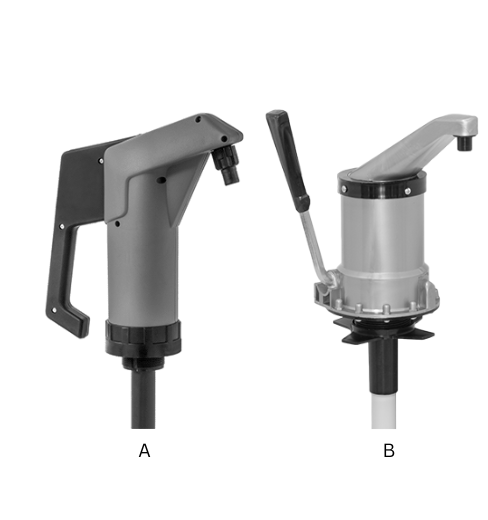 Easy-Stroke Drum Pumps for Water Coolant and Chemicals