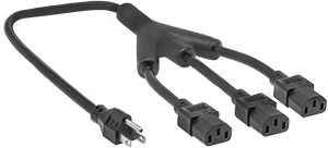 Electronic Equipment Cord Splitters