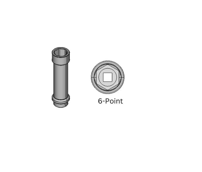 Extra-Deep 6-Point Sockets
