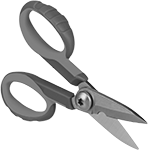 Scissors for Wire Cutting and Stripping