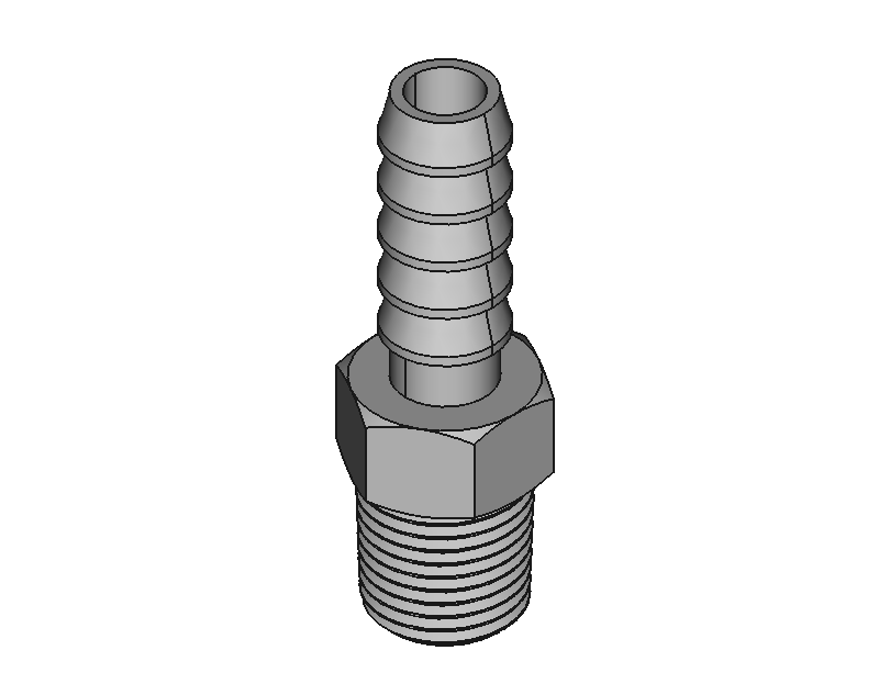 Metal Barbed Hose Fittings for Chemicals and Petroleum