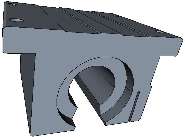 Mounted Linear Ball Bearings for Support Rail Shafts