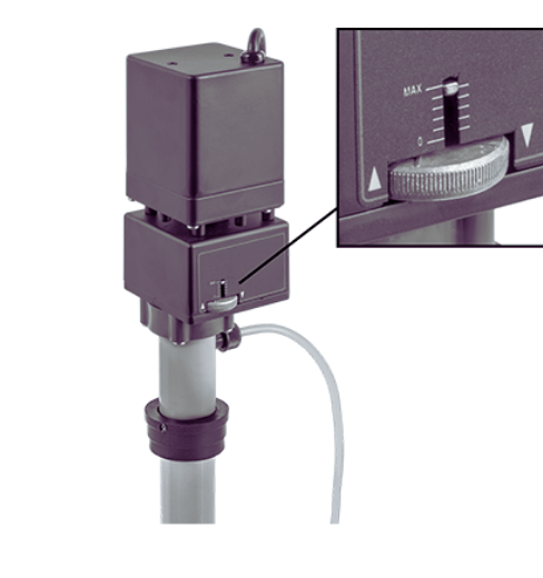 Precise-Flow Electric Drum Pumps for Water Oil and Chemicals