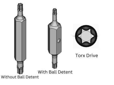 Reversible Torx Bits