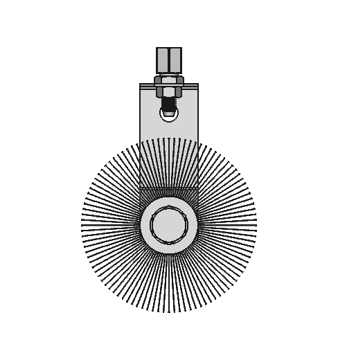 Rotating Oil Brushes