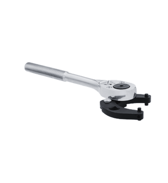 Square Drive Dual-Size Adjustable Pin Spanner Wrenches for Holes on the Face