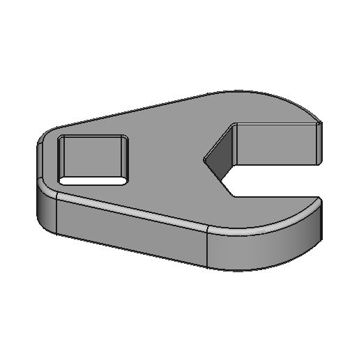 Tight-Clearance Offset Sockets