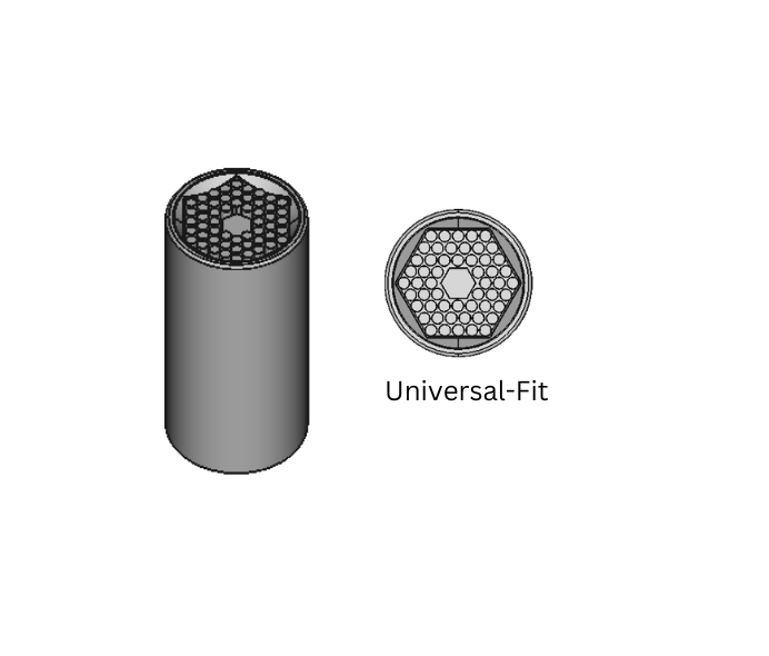 Universal-Fit Sockets