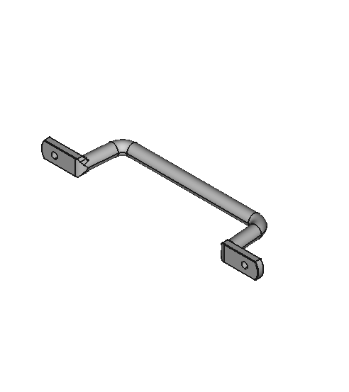 Unthreaded-Hole Pull Handles