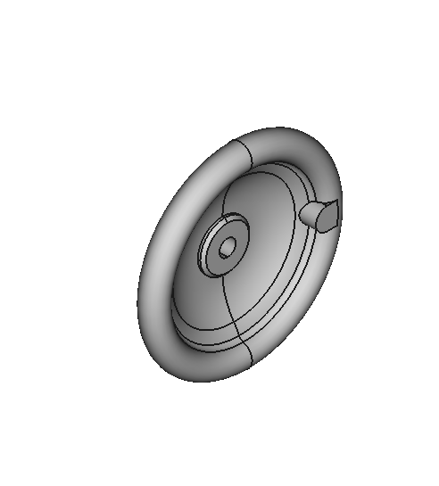 Miniature Threaded-Hole Pull Handles