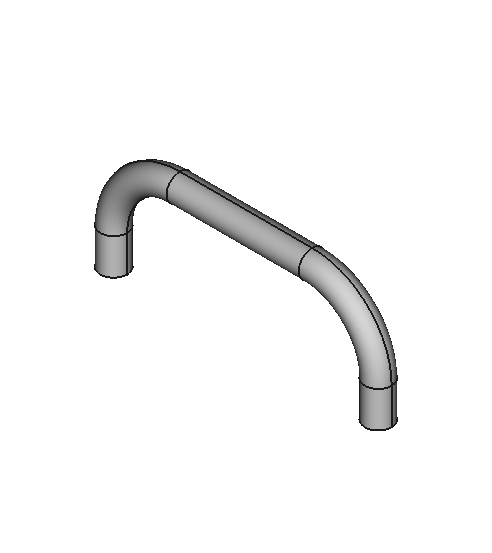 Weld-On Recessed Pull Handles