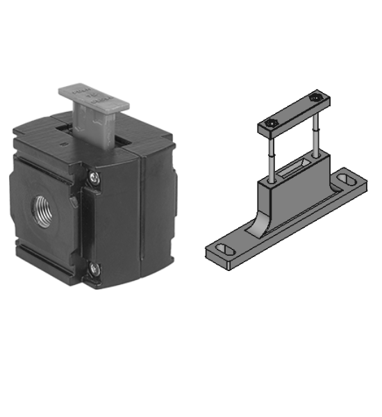 Safety Lockout Valves for ARO Modular Compressed Air Filter Regulator Lubricators