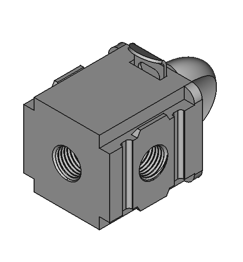 Safety Lockout Valves for Wilkerson Modular Compressed Air Filter Regulator Lubricators