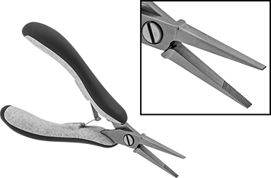 Wide-Tipped Precise-Control Long-Nose Pliers